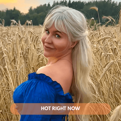 Clip - in Bangs - FIVE MINUTES BEAUTYHair extensions