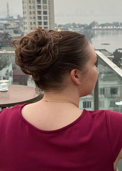 Messy Bun Scrunchie - FIVE MINUTES BEAUTYHair extensions