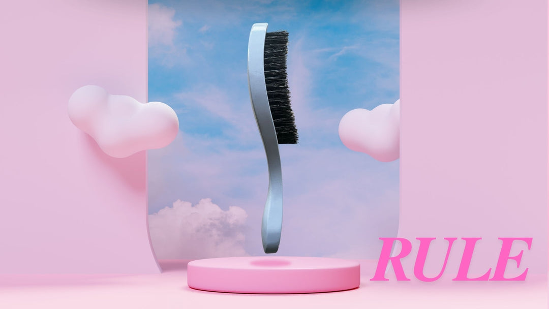 Wooden Baby Hair Brush - FIVE MINUTES BEAUTY